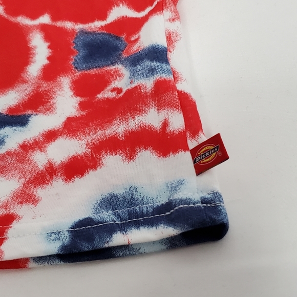 Dickies Junior Girls Tie Dye Logo T-shirt - Picture 7 of 9